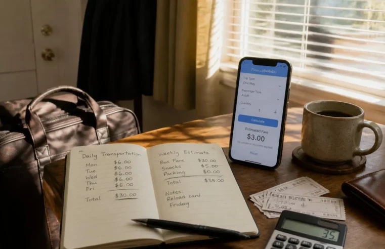 Calculating Daily Bus Commuting Costs