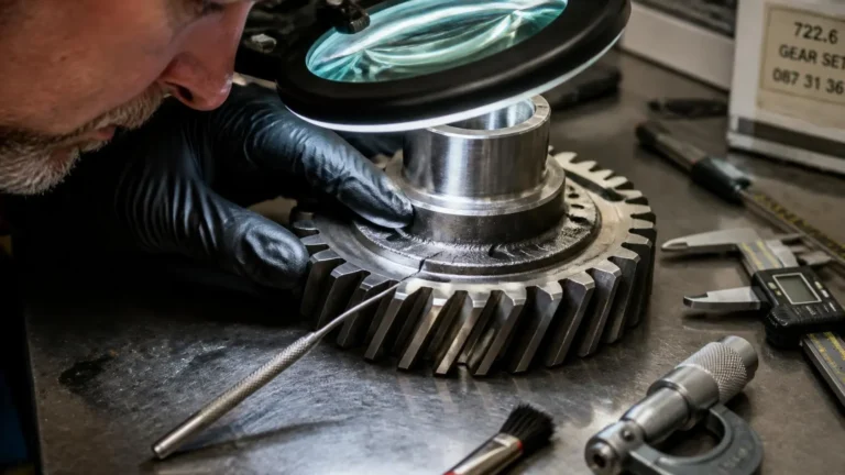 Inspecting Cracks in Automotive Gears