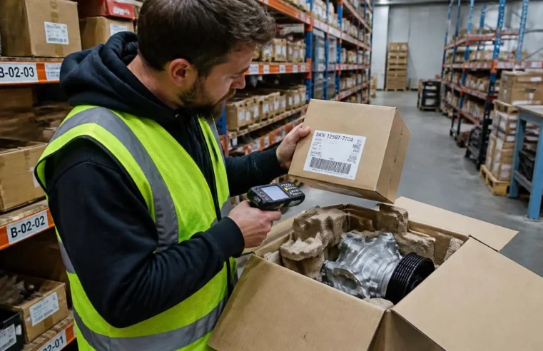 Verifying SKU Labels on Automotive Parts